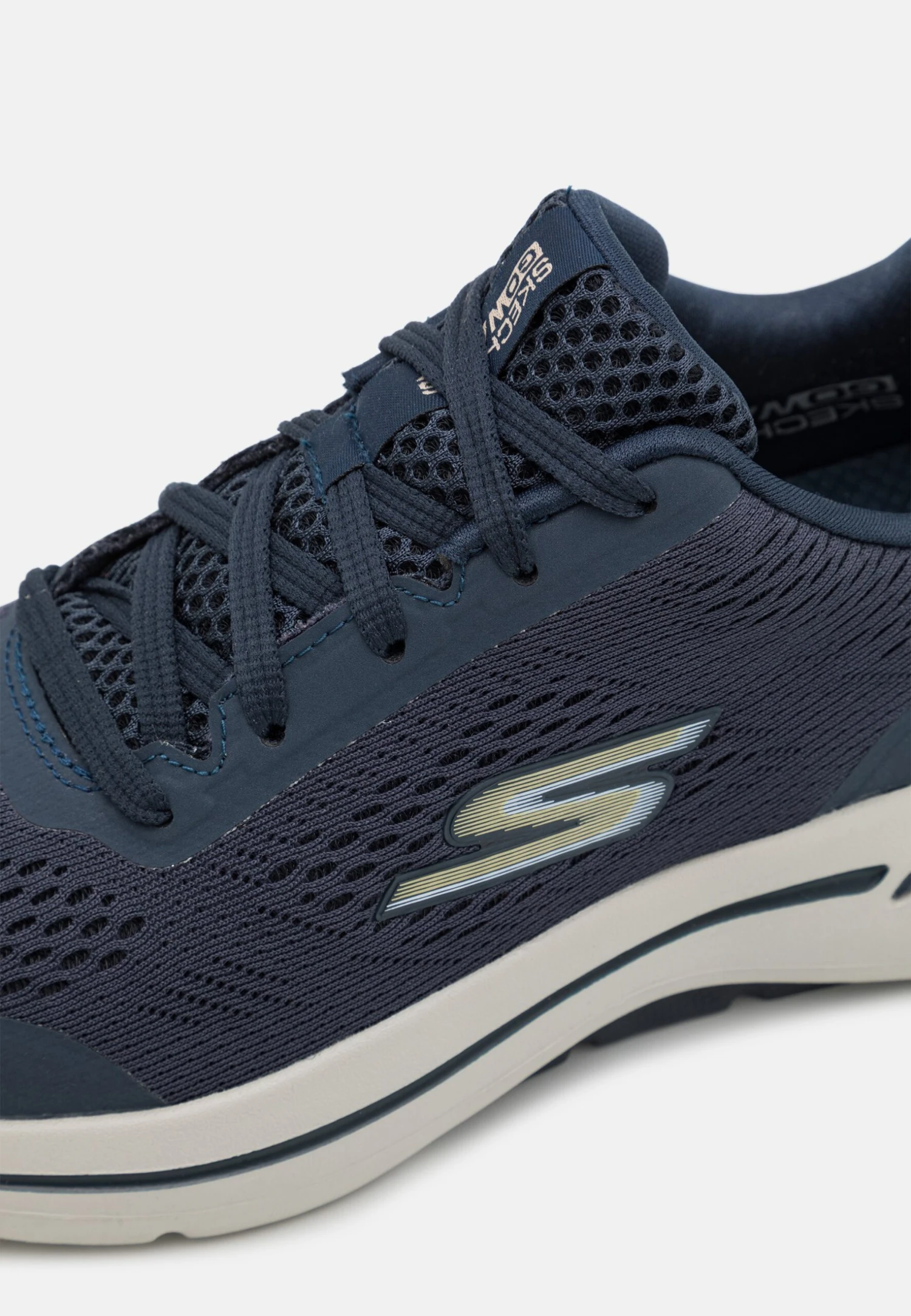Go Walk Arch Fit - Sportieve Wandelschoenen - Navy/Gold 8 Go Walk Arch Fit - Sportieve Wandelschoenen - Navy/Gold - Afbeelding 6