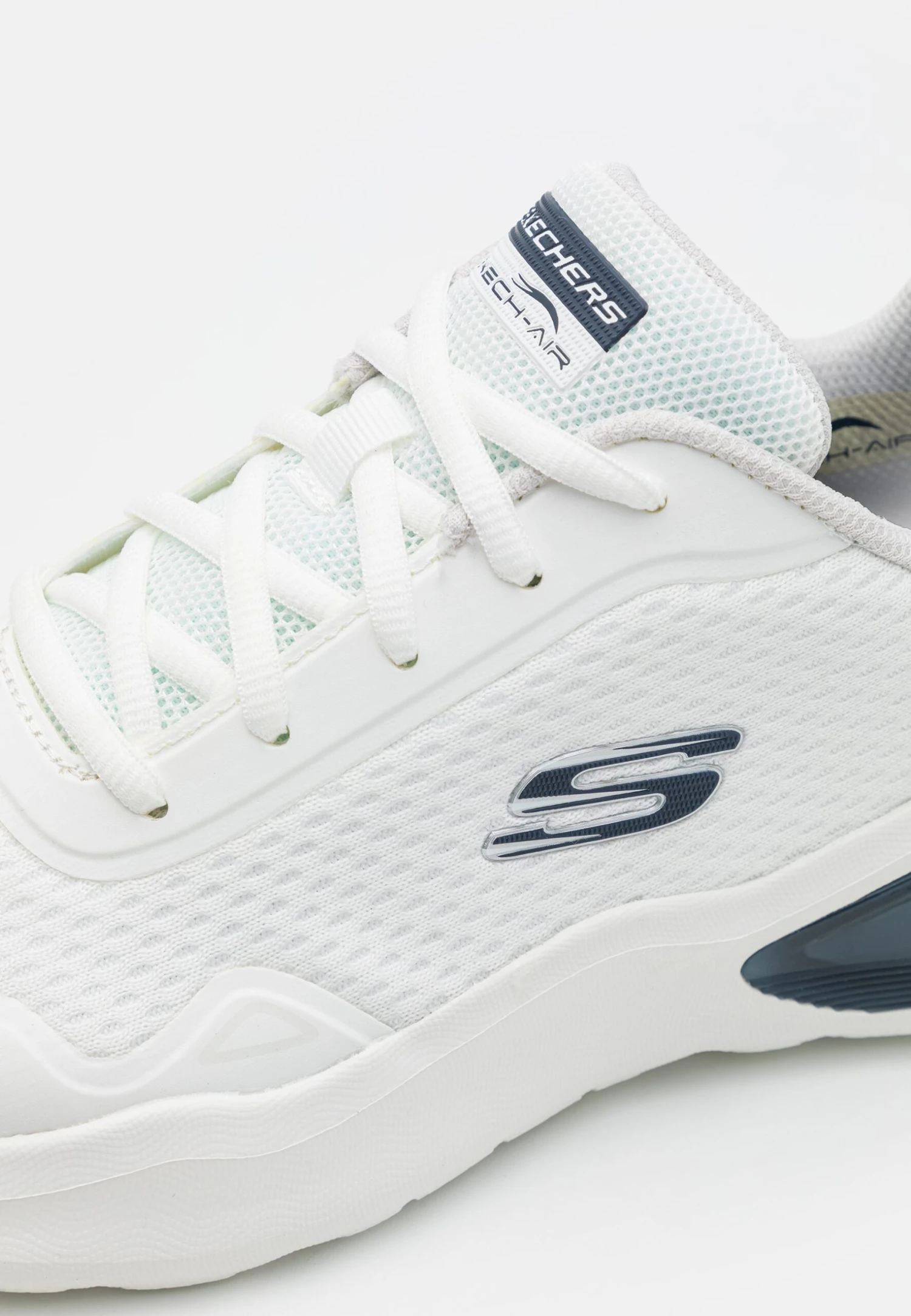 Air Cushioning - Sneakers Laag - White/Navy 8 Air Cushioning - Sneakers Laag - White/Navy - Afbeelding 6