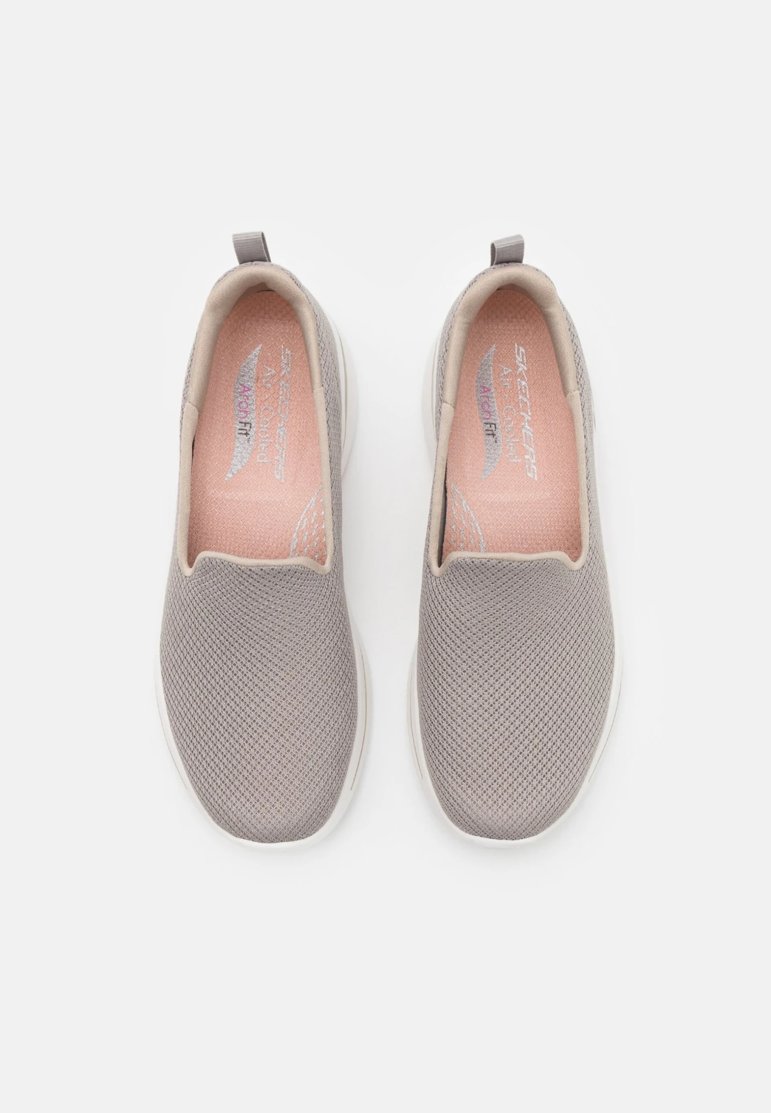 Go Walk Arch Fit - Sportieve Wandelschoenen - Taupe/Coral 6 Go Walk Arch Fit - Sportieve Wandelschoenen - Taupe/Coral - Afbeelding 4