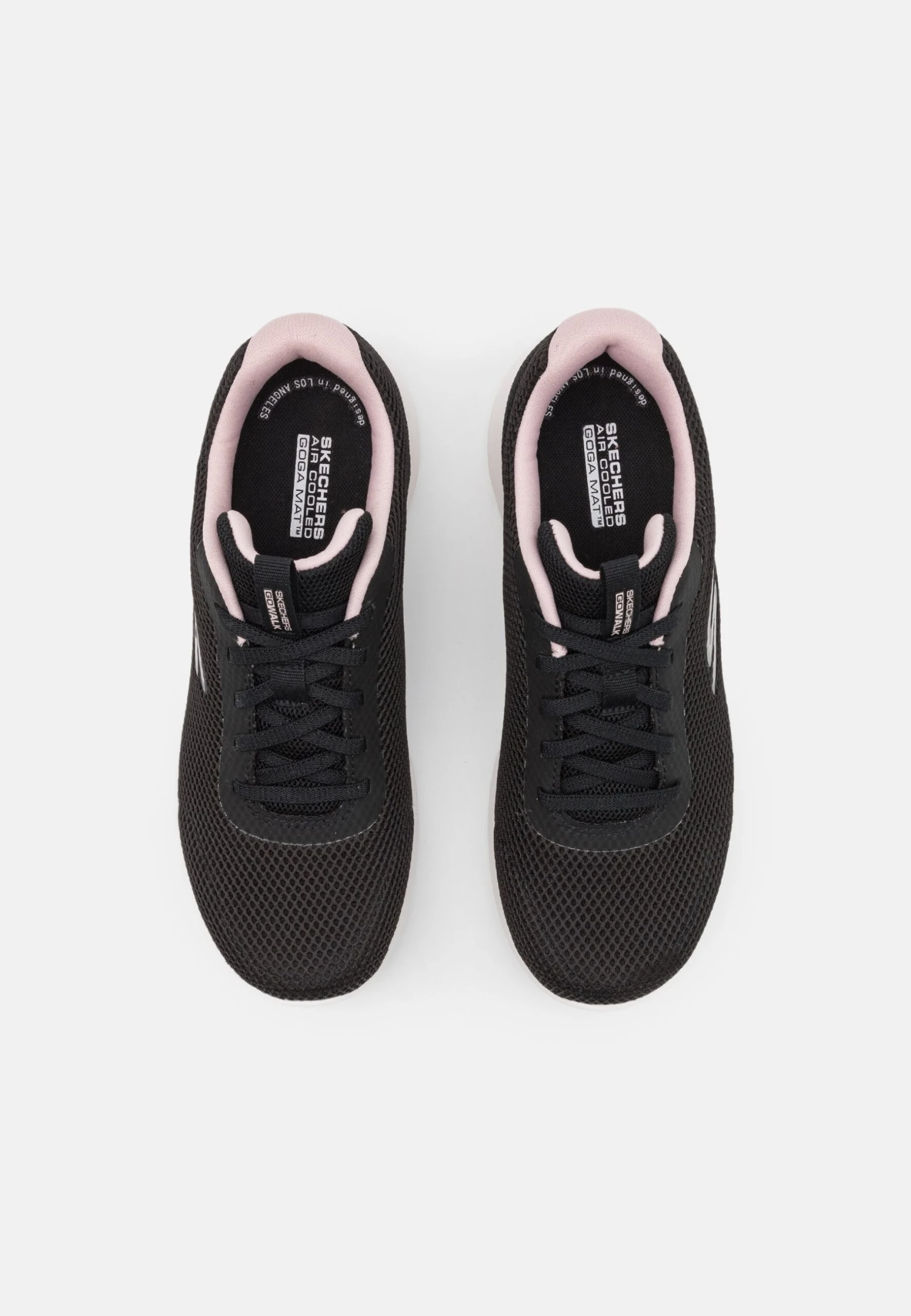 Go Walk Lace Up Walking Trainers - Sportieve Wandelschoenen - Black/Pink 6 Go Walk Lace Up Walking Trainers - Sportieve Wandelschoenen - Black/Pink - Afbeelding 4