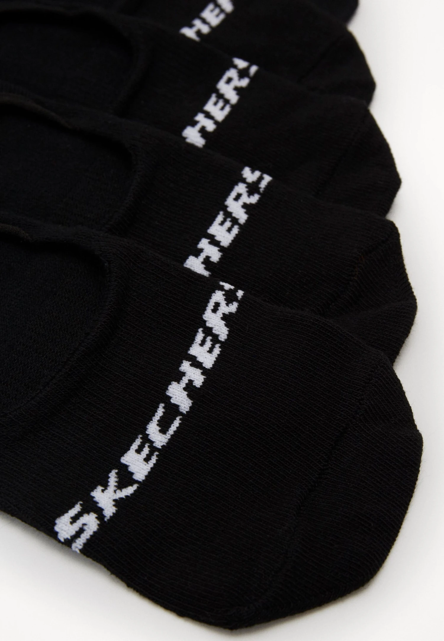 Skechers Basic Footies Ventilation 6Pack - Enkelsokken - Black 6 Skechers Basic Footies Ventilation 6Pack - Enkelsokken - Black - Afbeelding 4