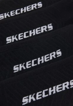 Skechers Online Basic Cushioned Quarter 4 Pack Unisex - Sokken - Black -Zalando 92b30697c2784dc6af5c1e3abb7e8f99
