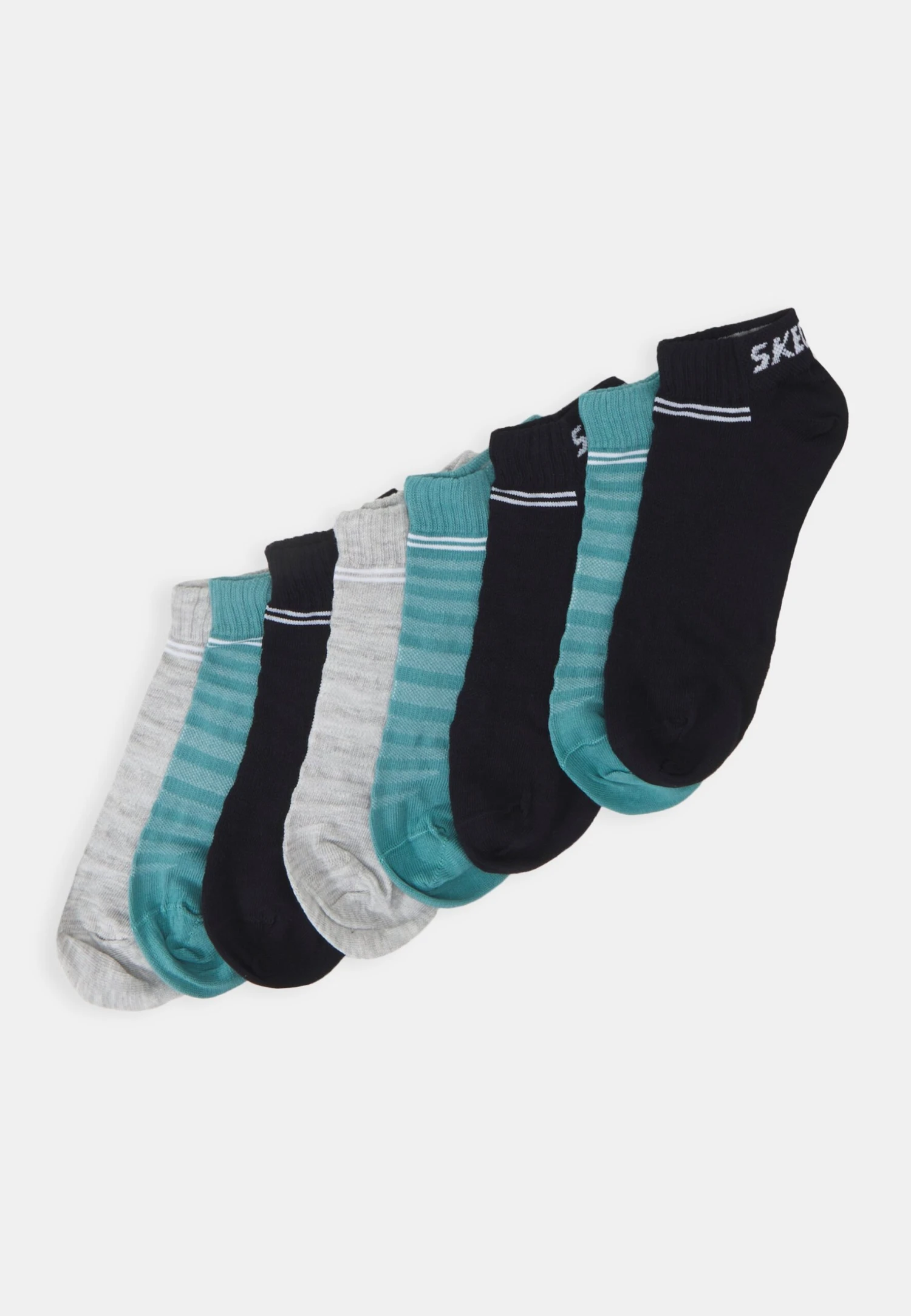 Skechers Basic Sneaker Ventilation 8 Pack - Sokken - Porcelain 3 Skechers Basic Sneaker Ventilation 8 Pack - Sokken - Porcelain