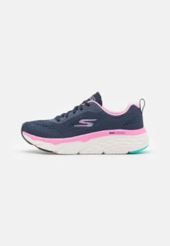 Max Cushioning Elite Lace Up - Hardloopschoenen Neutraal - Navy/Pink