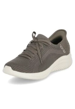 Skechers Brilliant Path - Sneakers Laag - Khaki
