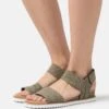 Skechers Desert Kiss - Sandalen Met Sleehak - Olive -Zalando 9891c2677b734d72867521e61d3682d6