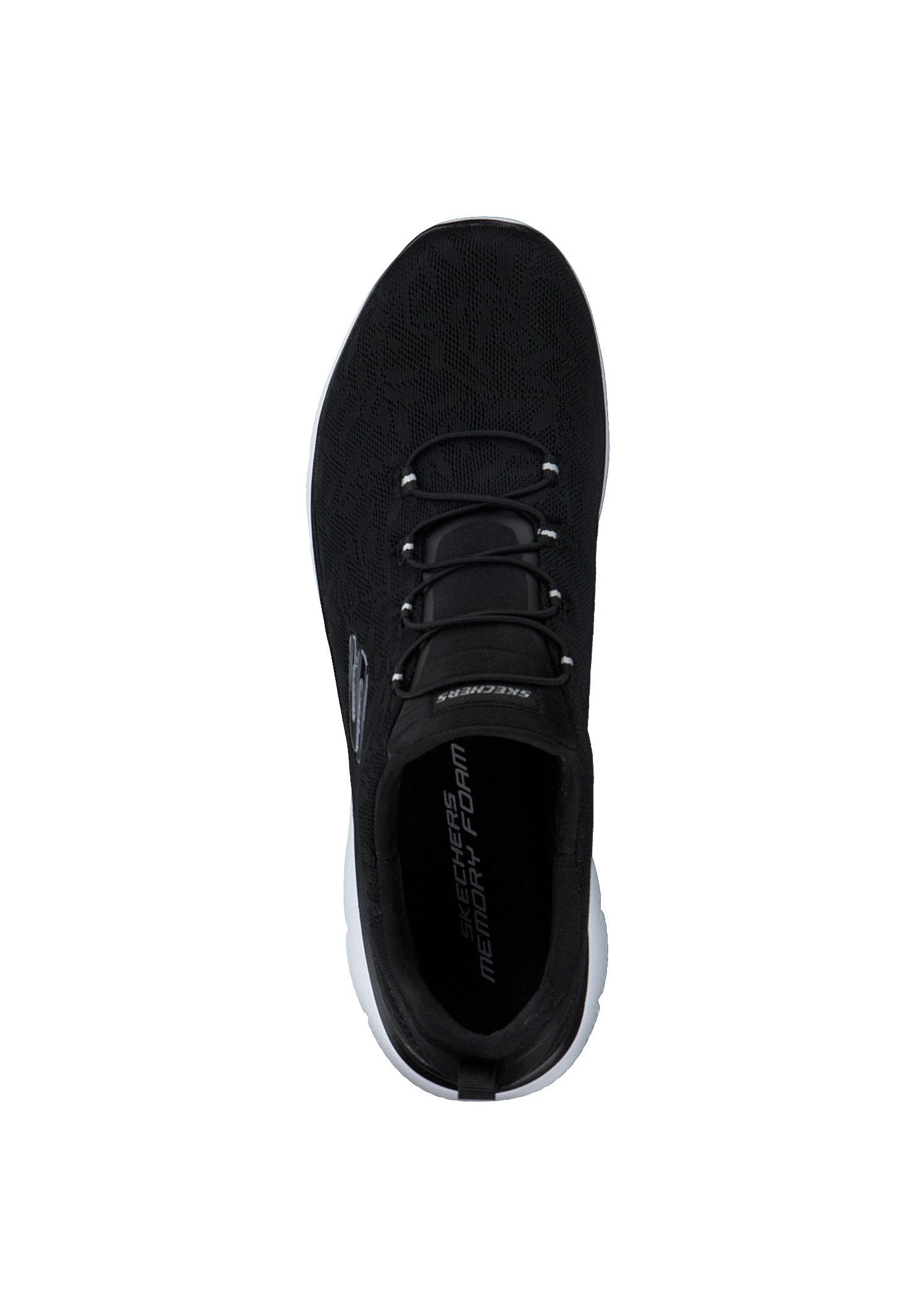 Skechers Summits Good Taste- Sneakers Laag - Black White 5 Skechers Summits Good Taste- Sneakers Laag - Black White - Afbeelding 3