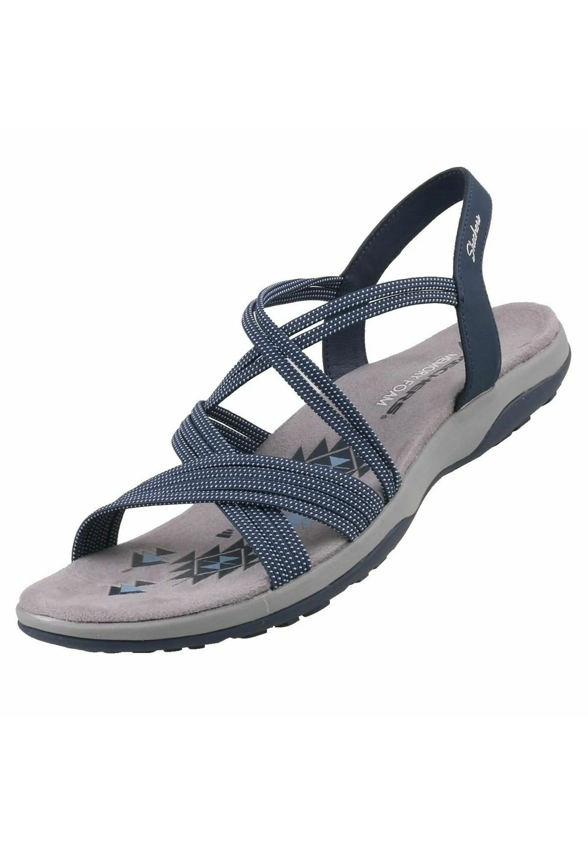 Skechers Reggae Slim Turn It Up - Outdoorsandalen - Blau 4 Skechers Reggae Slim Turn It Up - Outdoorsandalen - Blau - Afbeelding 2