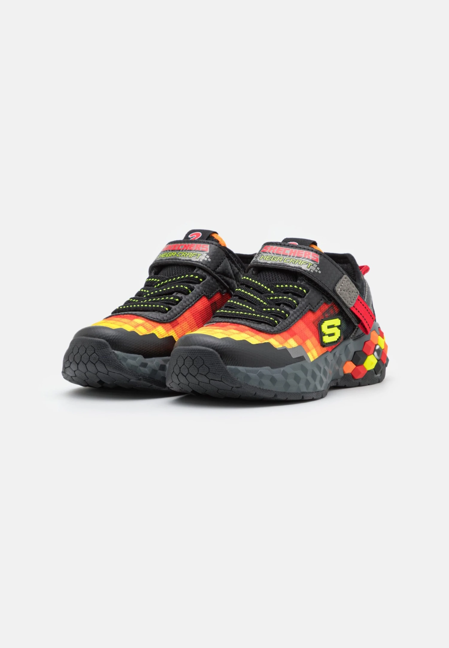 Skechers Mega-Craft 2.0 - Sneakers Laag - Black/Red/Orange 4 Skechers Mega-Craft 2.0 - Sneakers Laag - Black/Red/Orange - Afbeelding 2