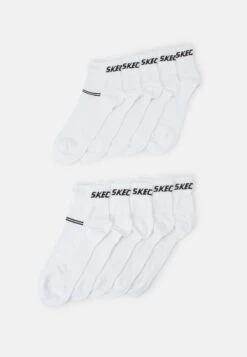 Skechers Online Ventilation Organic Quarter 10 Pack - Sokken - White