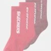 Skechers Girls Cushioned Tennis Socks 4 Pack - Sokken - Flamingo Mouliné -Zalando a38d546badc64afc9d1ebd8f1e35e09f