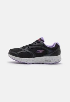 Go Run Consistent Lace Up - Hardloopschoenen Neutraal - Black/Lavender