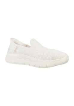 Go Walk Flex Slip In - Sportieve Wandelschoenen - Off White Textile/Trim -Zalando b7bd97b35f734c73a16789721c09a28f