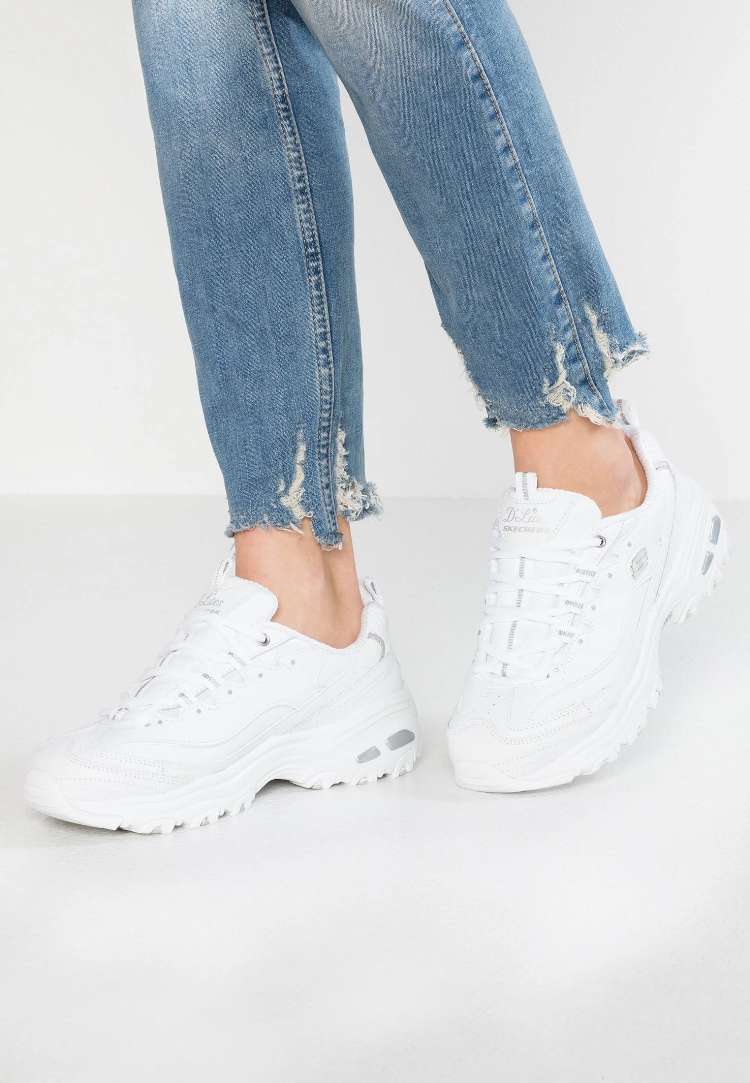 Wide Fit D'Lites - Sneakers Laag - White 3 Wide Fit D'Lites - Sneakers Laag - White