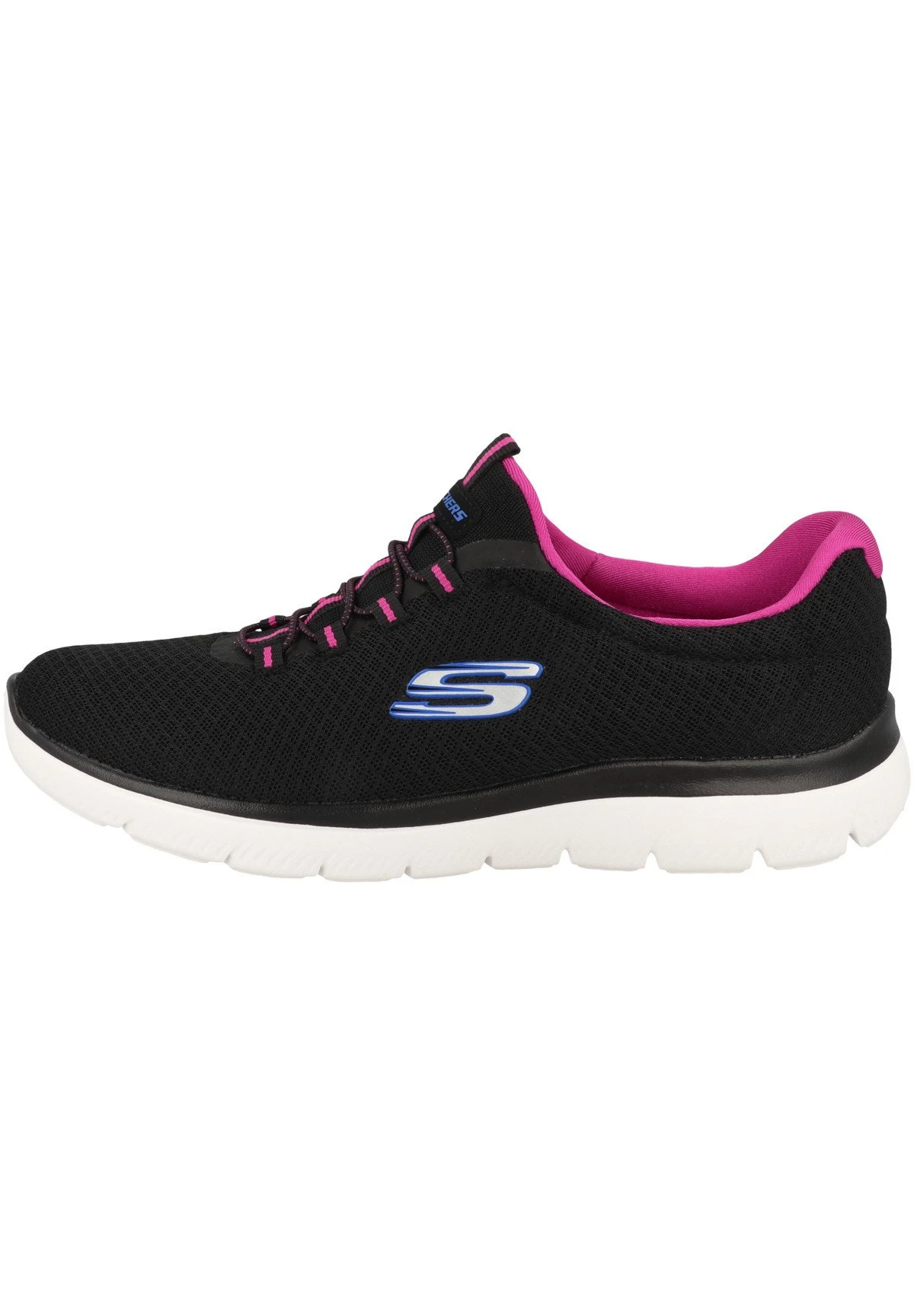 Skechers Summits - Sneakers Laag - Black Hot Pink 3 Skechers Summits - Sneakers Laag - Black Hot Pink