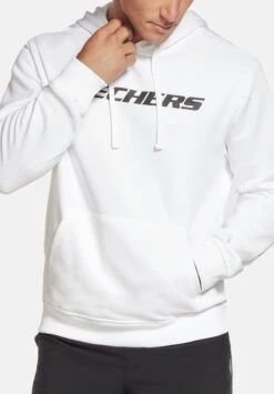 Skechers Apparel Heritage- Hoodie - Wht White