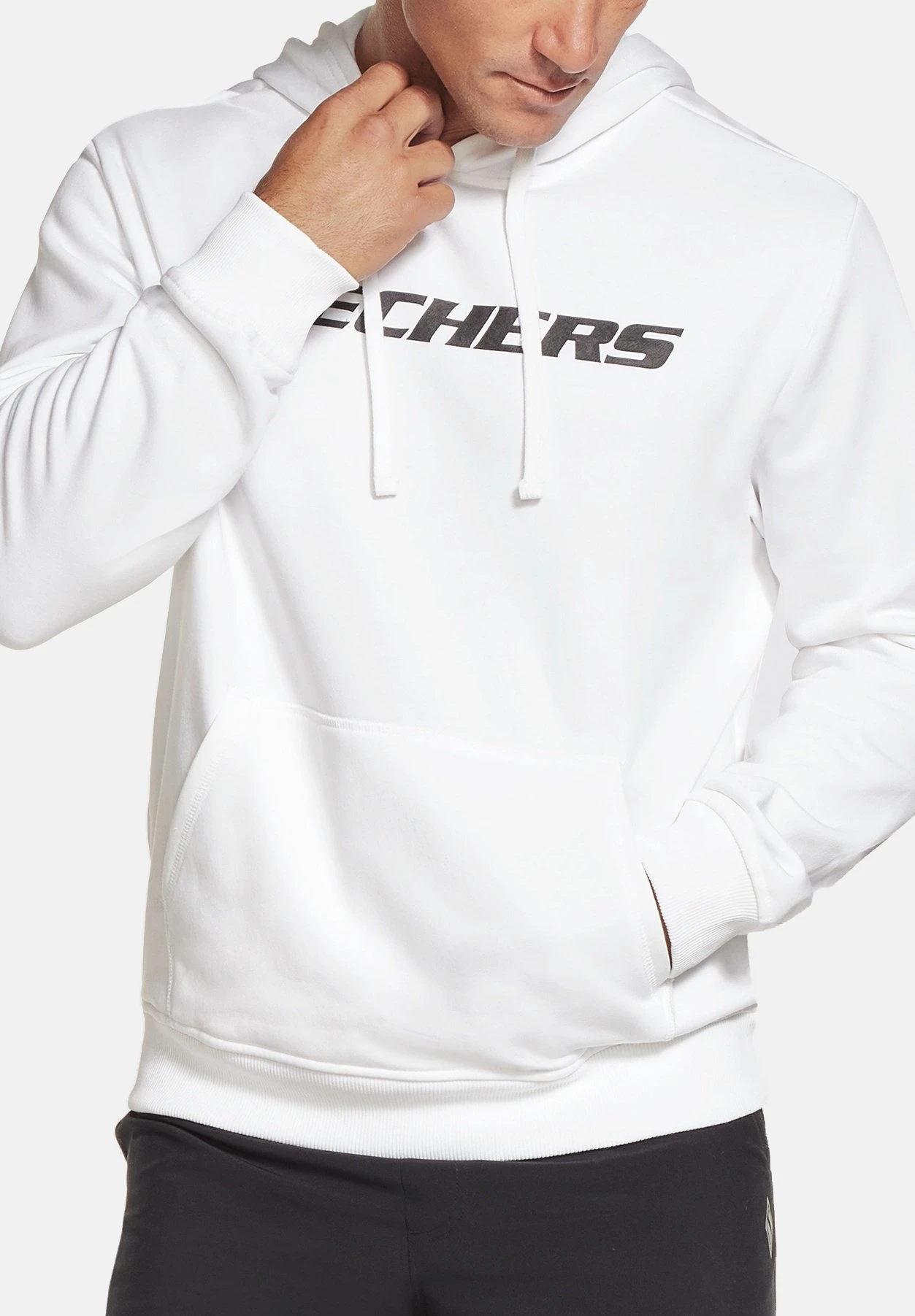 Skechers Apparel Heritage- Hoodie - Wht White 3 Skechers Apparel Heritage- Hoodie - Wht White
