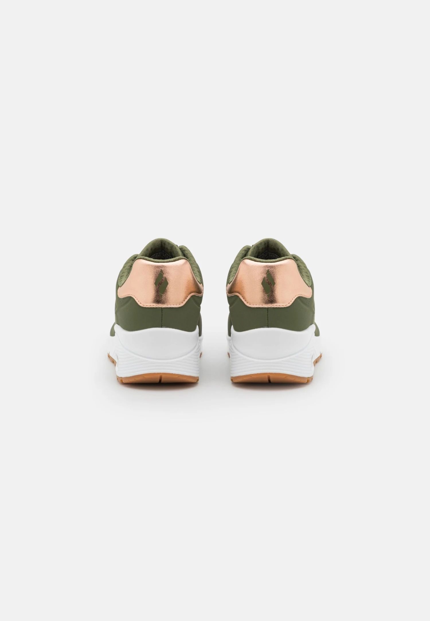 Uno - Sneakers Laag - Olive Durabuck/Rose Gold Trim 6 Uno - Sneakers Laag - Olive Durabuck/Rose Gold Trim - Afbeelding 4
