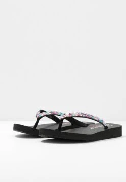 Skechers Meditation - Teensandalen - Black/Multicolor -Zalando c52b28d067b24c64a130b5a445ecf0cd
