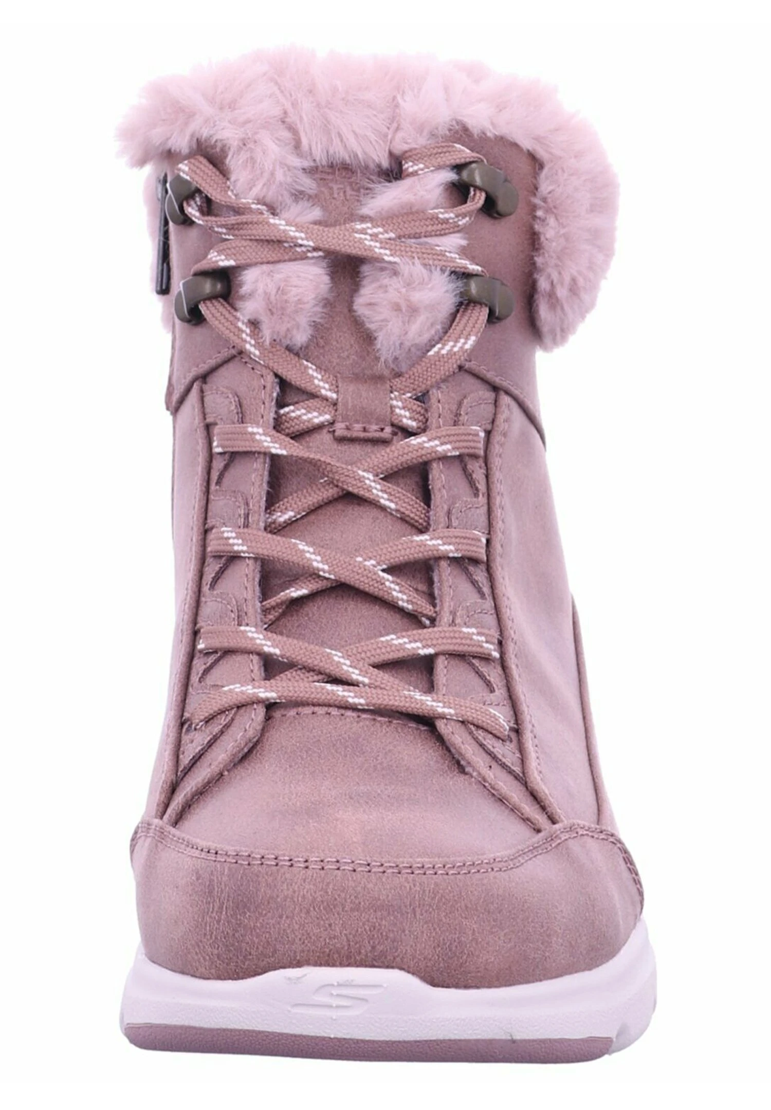 Skechers Korte Laarzen - Rosa 5 Skechers Korte Laarzen - Rosa - Afbeelding 3