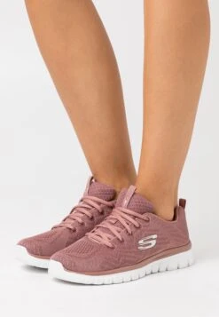 Skechers Graceful - Sneakers Laag - Mauve