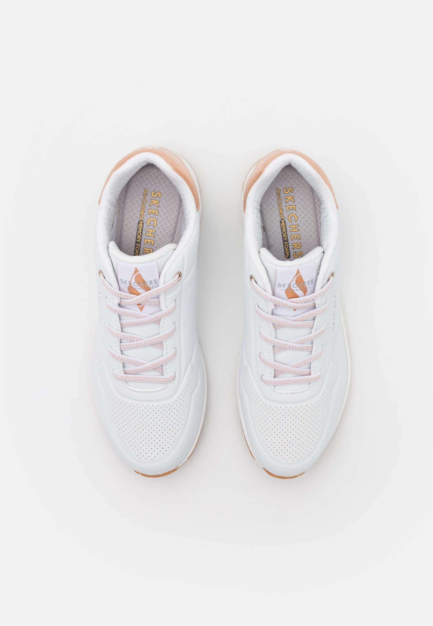 Uno - Sneakers Laag - White/Rose Gold 8 Uno - Sneakers Laag - White/Rose Gold - Afbeelding 6