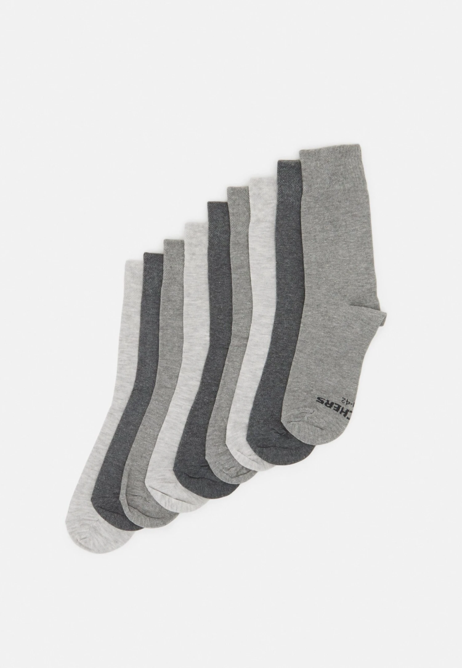 Skechers 9 Pack - Sokken - Fog Melange 3 Skechers 9 Pack - Sokken - Fog Melange