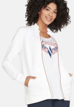 Skechers Gowalk Everywhere - Trainingsvest - White -Zalando d20ab019bb36487e9747a7c76ca23311