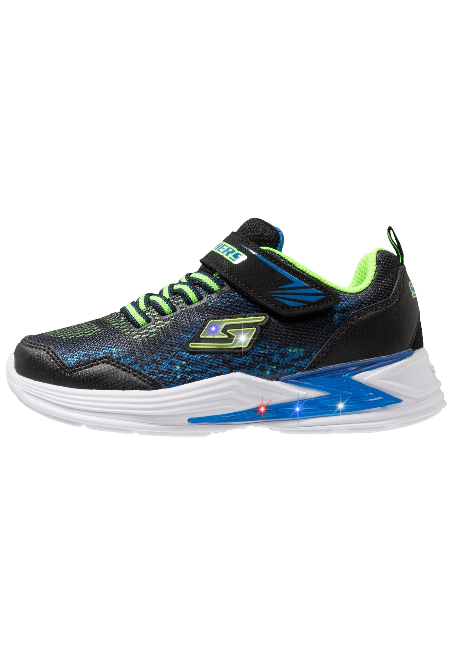 Skechers Erupters Iii - Sneakers Laag - Black/Blue/Lime 3 Skechers Erupters Iii - Sneakers Laag - Black/Blue/Lime