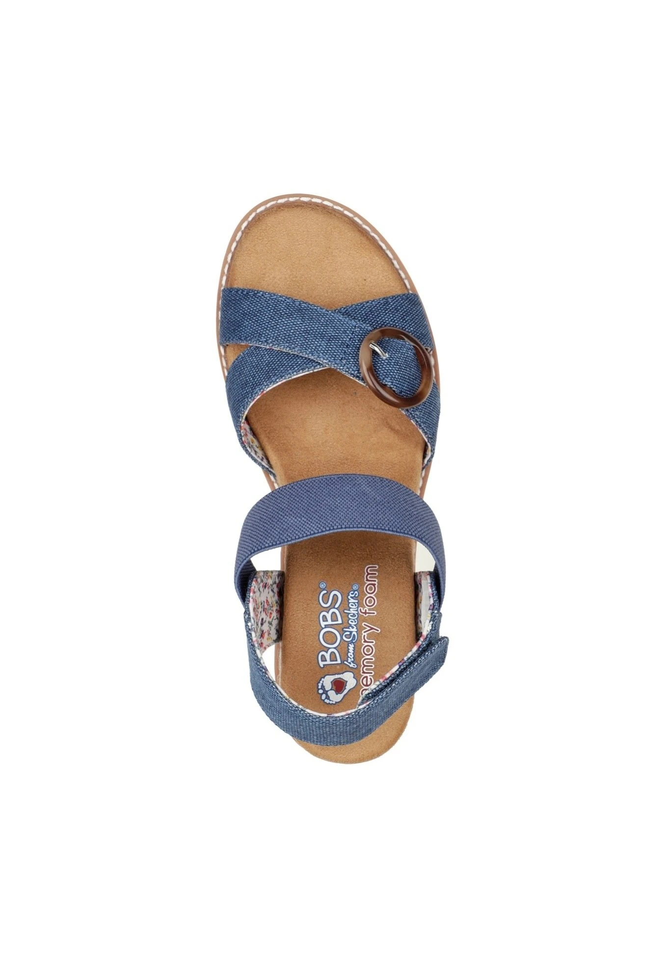 Skechers Bobs Desert Splendid - Sandalen Met Sleehak - Blue 4 Skechers Bobs Desert Splendid - Sandalen Met Sleehak - Blue - Afbeelding 2