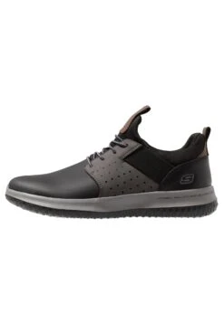 Skechers Delson Axton - Instappers - Black/Gray