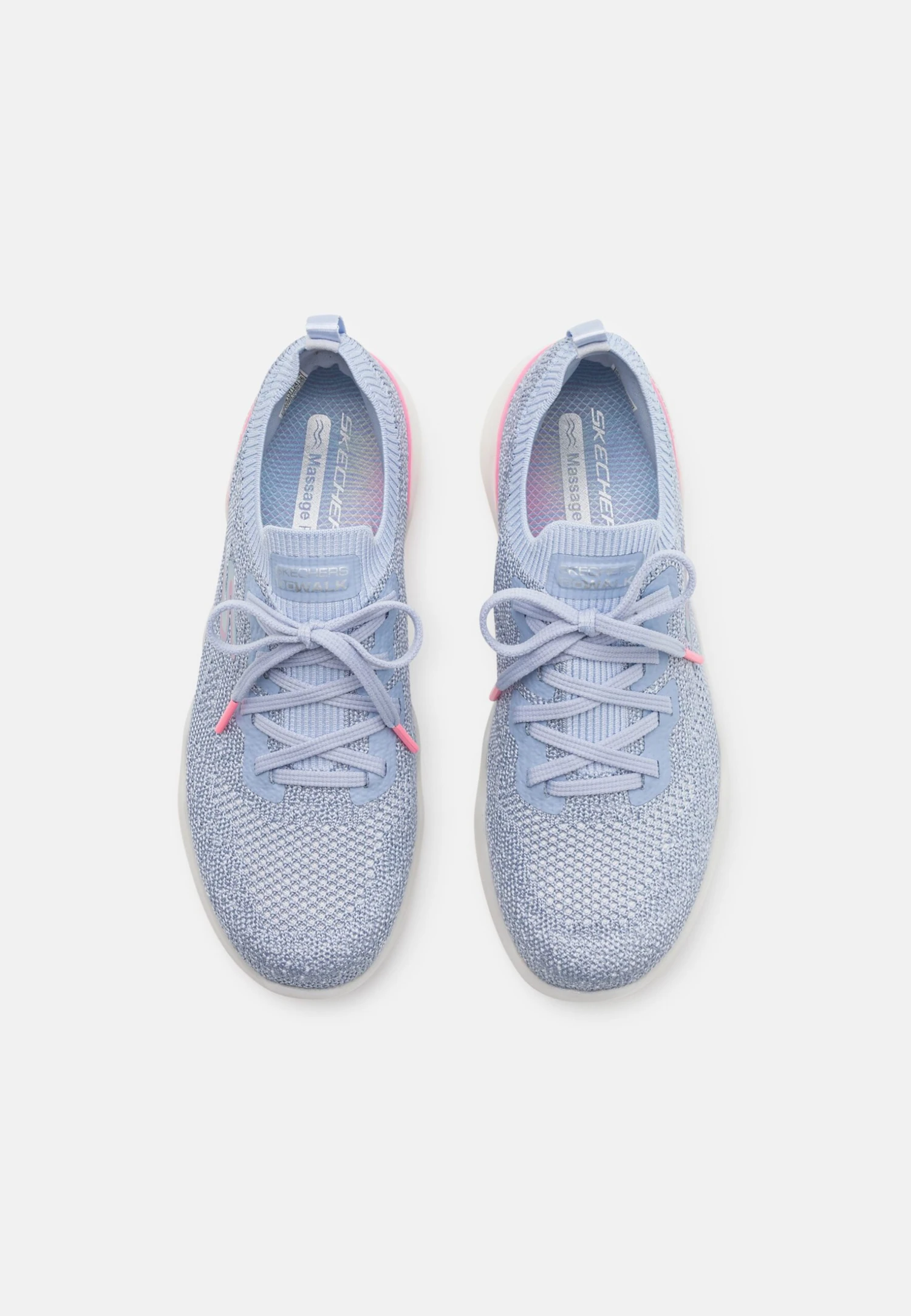 Go Walk Massage Fit Slip On - Sportieve Wandelschoenen - Gray/Pink 6 Go Walk Massage Fit Slip On - Sportieve Wandelschoenen - Gray/Pink - Afbeelding 4