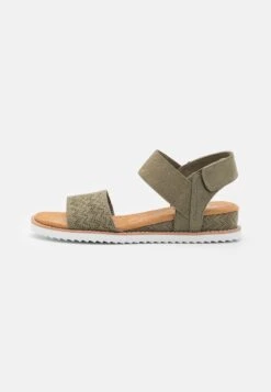 Skechers Desert Kiss - Sandalen Met Sleehak - Olive -Zalando db8a71178de5491ba18e016523112234