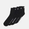 Skechers Online Basic Cushioned Quarter 4 Pack Unisex - Sokken - Black -Zalando e13eb0c5bbff4fadbf962f74a77e5a41