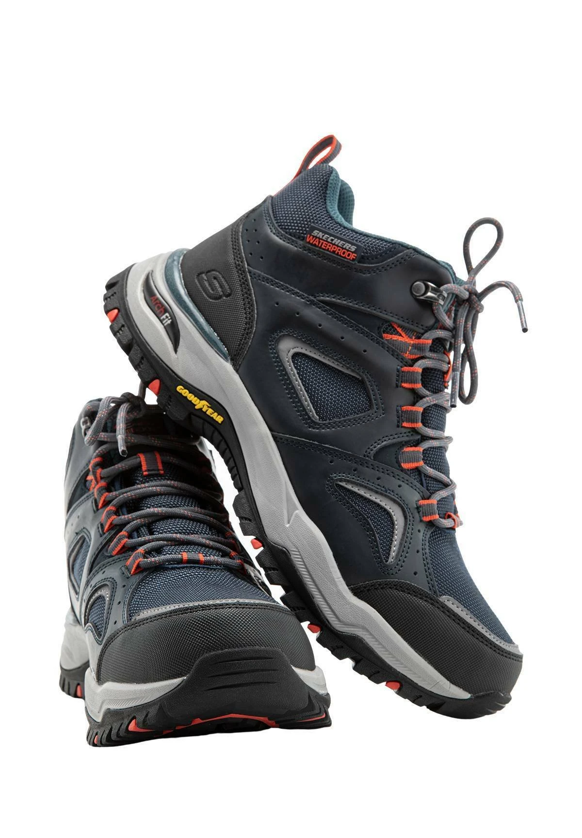 Skechers Sneakers Laag - Granatowy 6 Skechers Sneakers Laag - Granatowy - Afbeelding 4