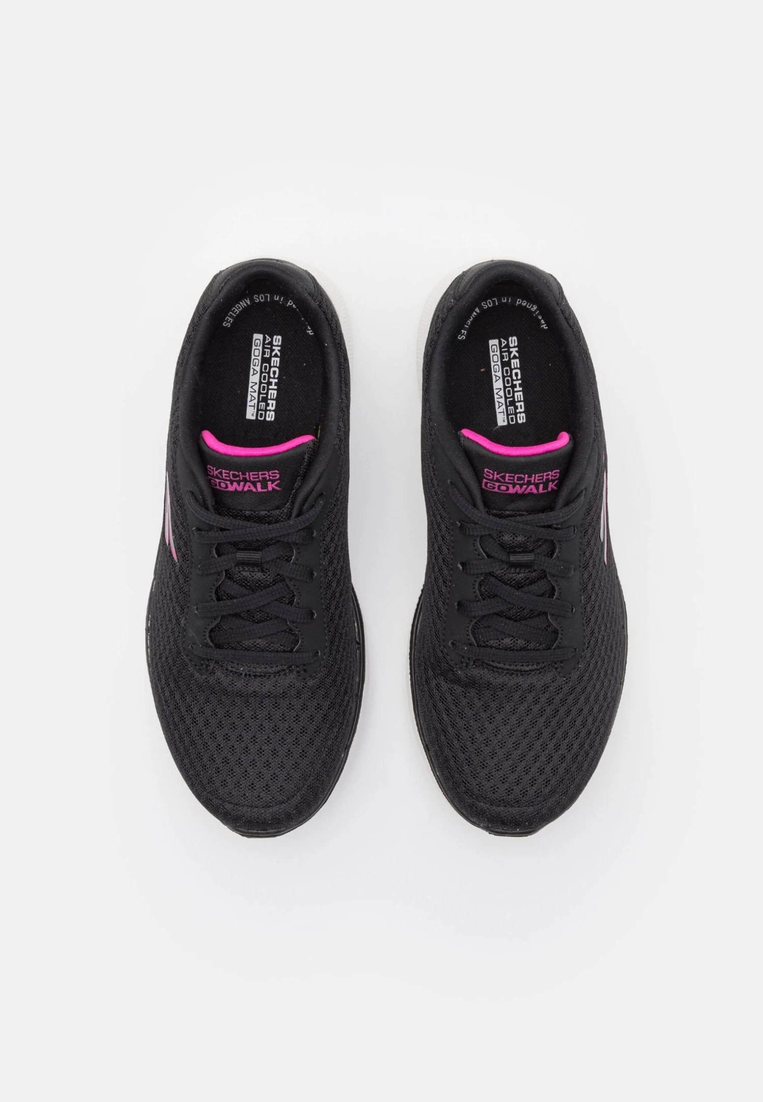 Go Walk 6 Iconic Vision - Sportieve Wandelschoenen - Black/Hot Pink 6 Go Walk 6 Iconic Vision - Sportieve Wandelschoenen - Black/Hot Pink - Afbeelding 4