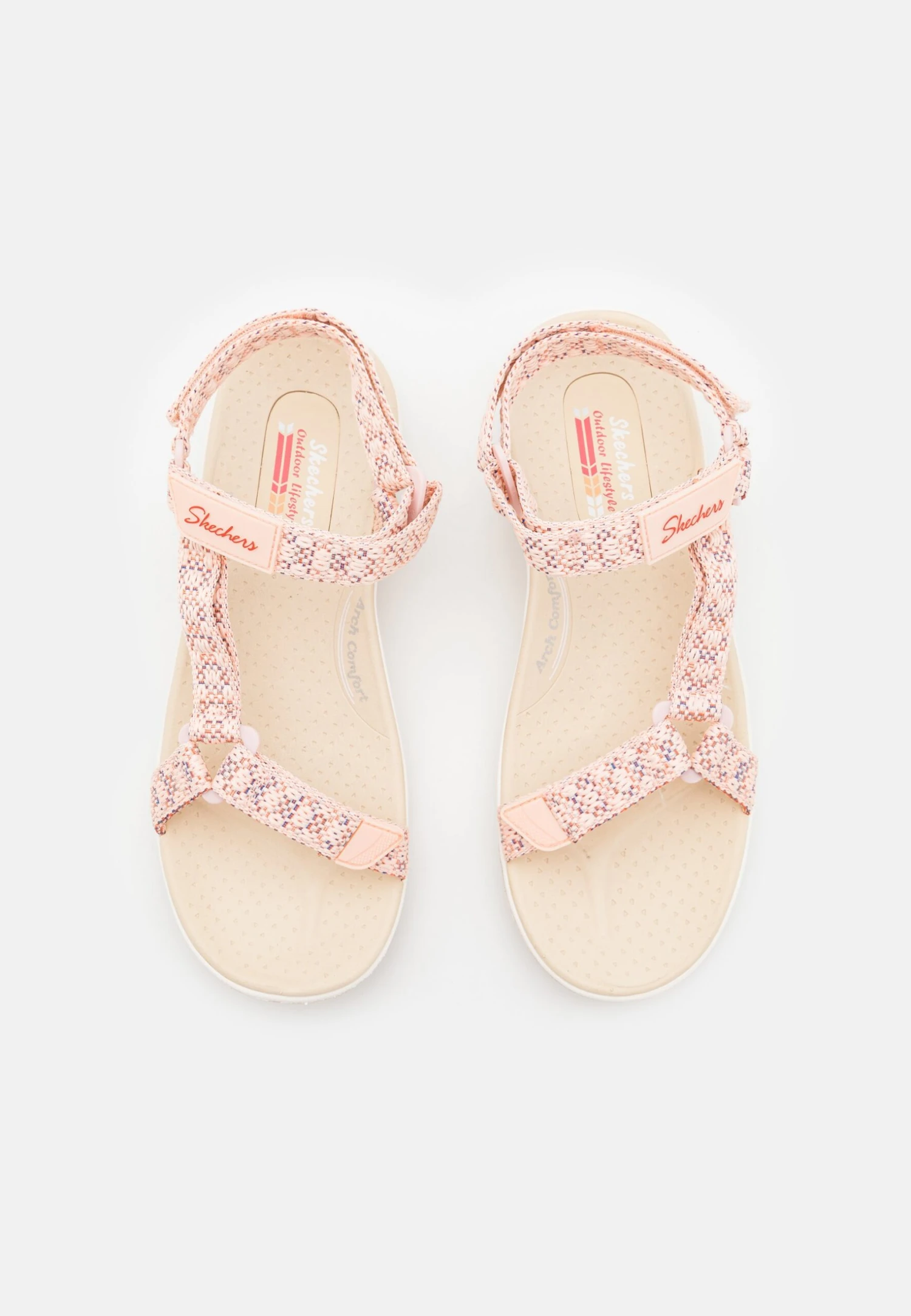 Skechers Reggae Cup - Sandalen - Light Pink Knit 8 Skechers Reggae Cup - Sandalen - Light Pink Knit - Afbeelding 6