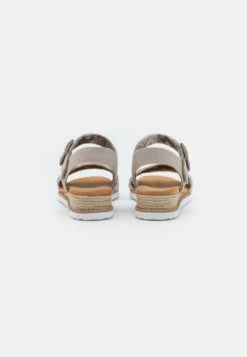 Desert Kiss - Sandalen Met Sleehak - Taupe -Zalando e58972fcc448478ba919db31892fbf12