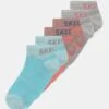 Skechers Online Girls Ventilation 6 Pack - Sokken - Flamingo