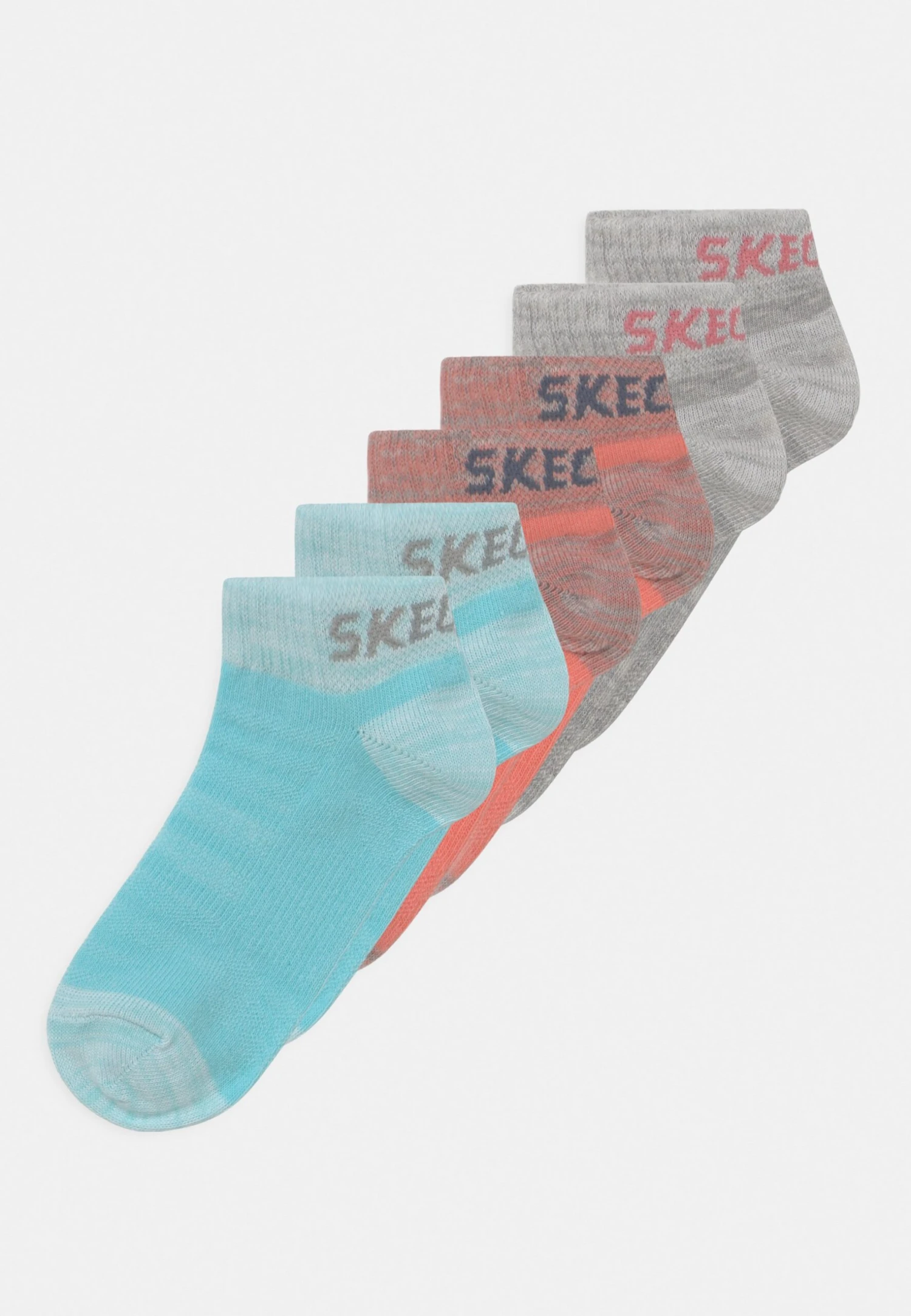 Skechers Online Girls Ventilation 6 Pack - Sokken - Flamingo 3 Skechers Online Girls Ventilation 6 Pack - Sokken - Flamingo