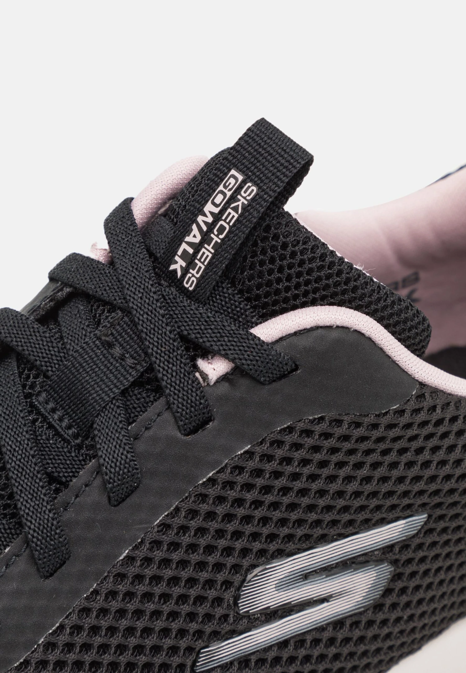 Go Walk Lace Up Walking Trainers - Sportieve Wandelschoenen - Black/Pink 8 Go Walk Lace Up Walking Trainers - Sportieve Wandelschoenen - Black/Pink - Afbeelding 6
