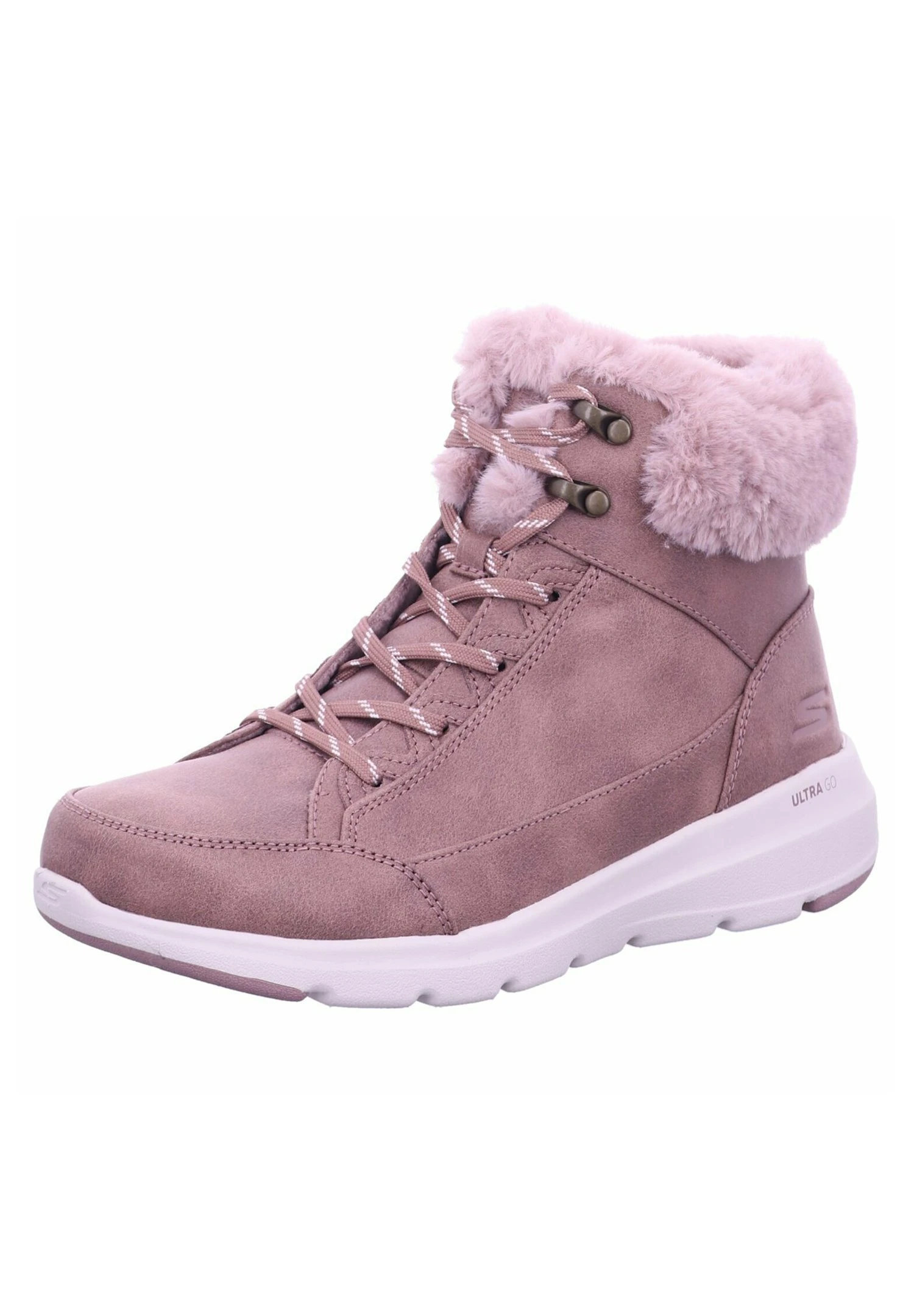 Skechers Korte Laarzen - Rosa 3 Skechers Korte Laarzen - Rosa