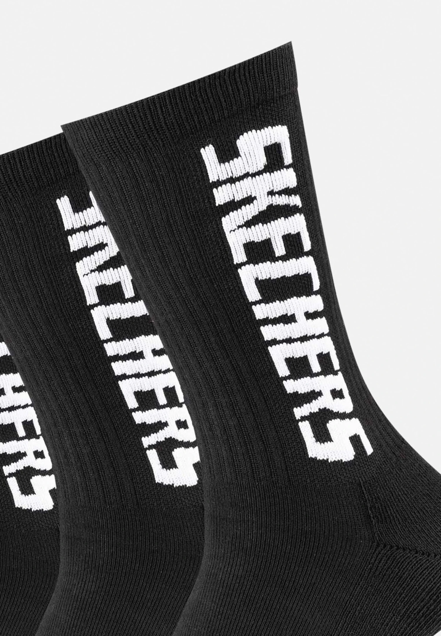 Skechers 4 Pack - Sportsokken - Black 4 Skechers 4 Pack - Sportsokken - Black - Afbeelding 2