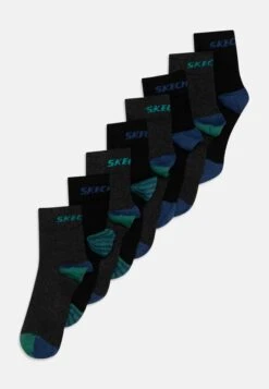 Skechers Ventailation 8 Pack - Sokken - Black Mix