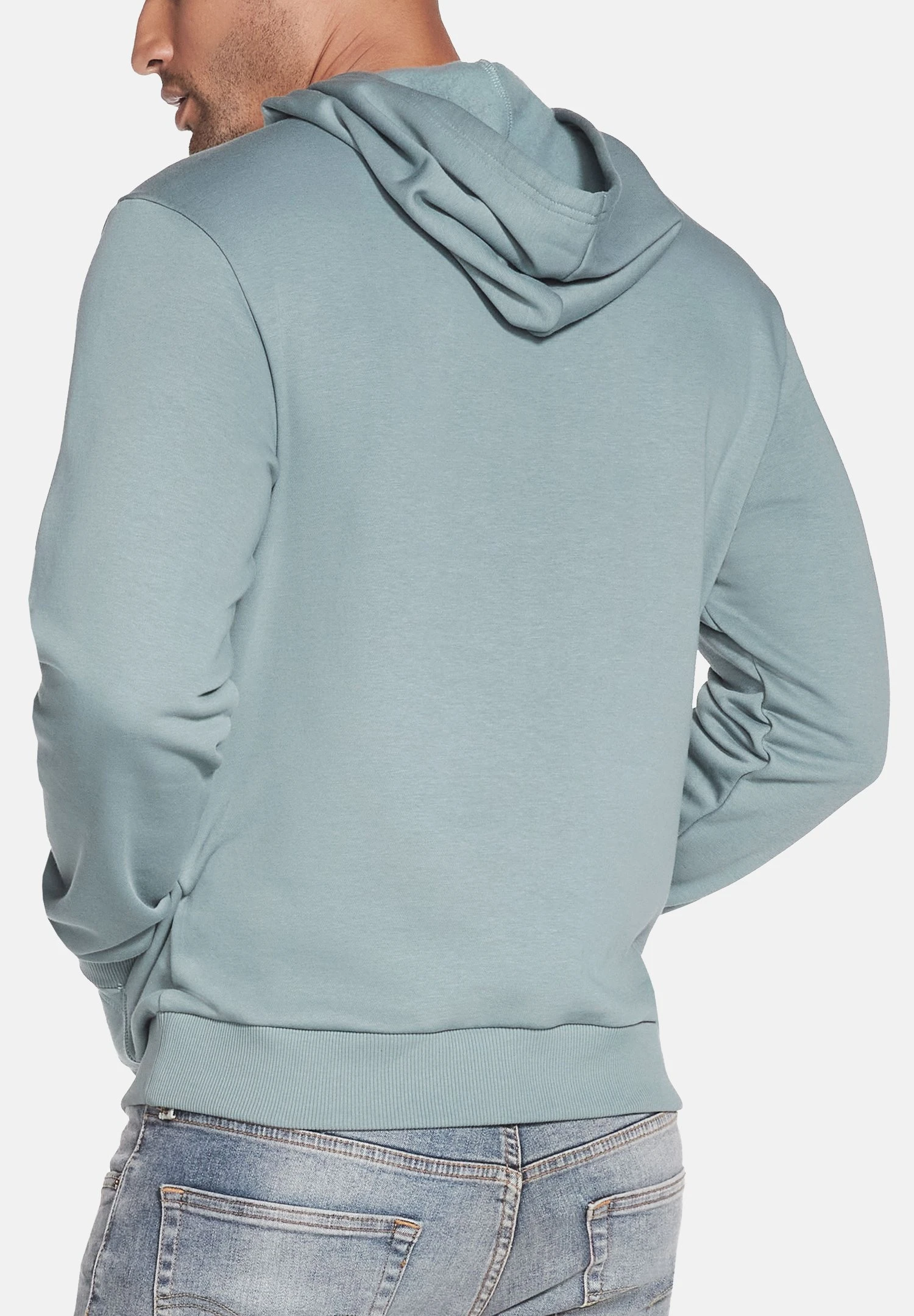 Skechers Apparel Heritage - Hoodie - Tlbl Türkis Blau 4 Skechers Apparel Heritage - Hoodie - Tlbl Türkis Blau - Afbeelding 2