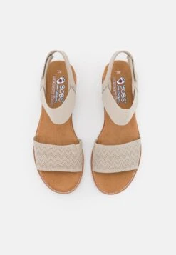 Skechers Desert Kiss - Sandalen Met Sleehak - Offwhite -Zalando f4ac4b982de747f3bee0ea2df8f62b08