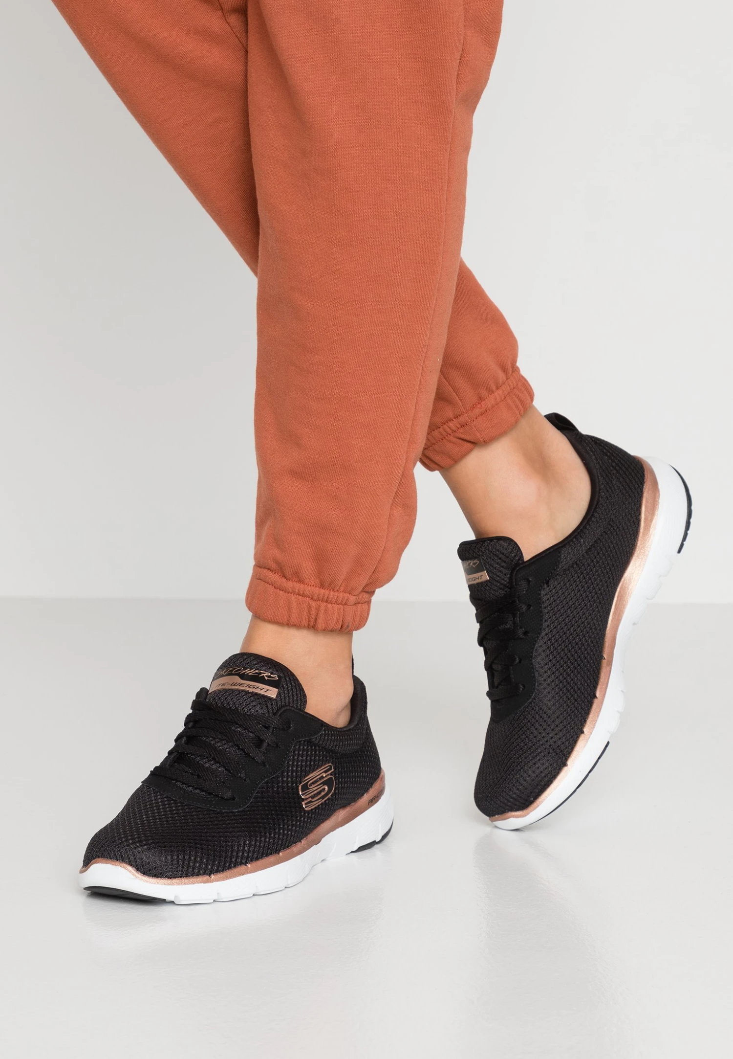 Flex Appeal 3.0 - Sneakers Laag - Black/Rose Gold 3 Flex Appeal 3.0 - Sneakers Laag - Black/Rose Gold